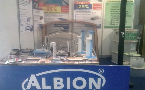 Компания «Албион Гроуп» представила свою продукцию на строительном форуме BUILDTECH 2013